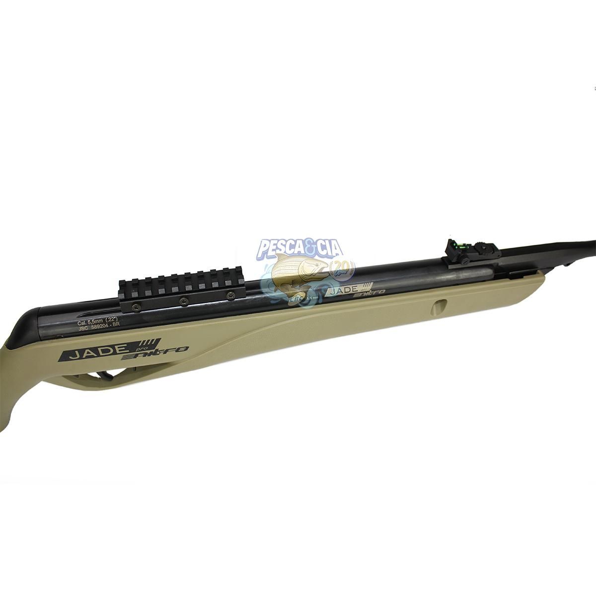 Carabina De Pressao Cbc Jade Pro Nitro Tan Na Pesca Cia Armas