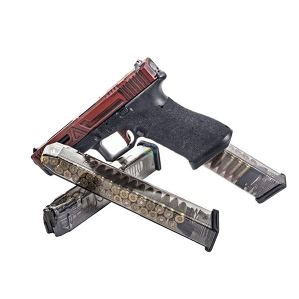 Carregador Ets Glock G Cal Mm Tiros Na Pesca Cia Armas