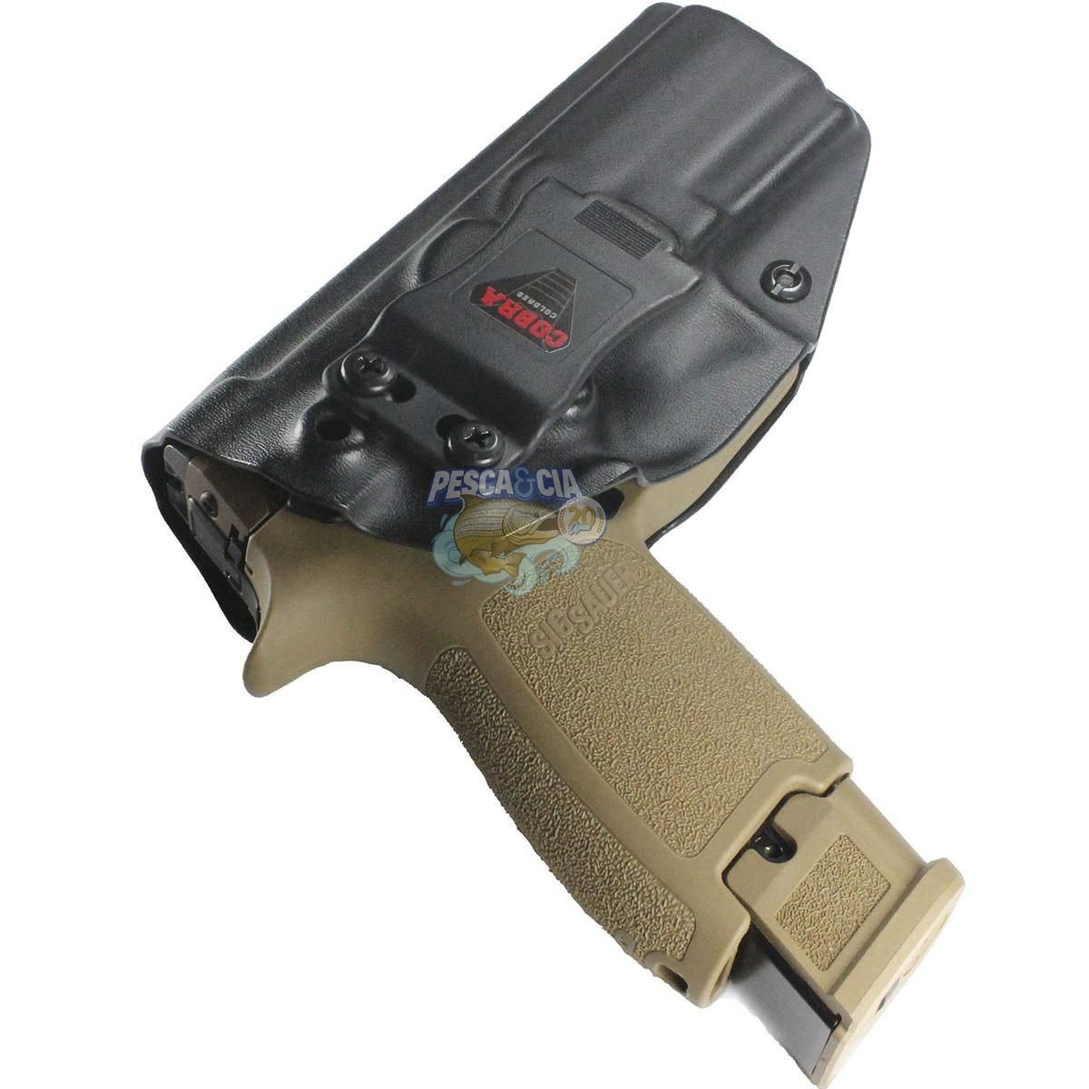 Coldre Cobra Kydex Evo Sig Sauer P M Destro Na Pesca Cia Armas