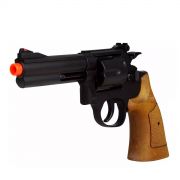 Airsoft Revolver UA-933B Ação Mola M586 6mm