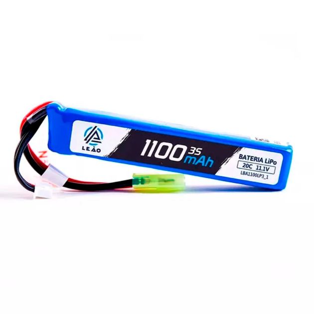 Bateria Lipo Ultra 11.1V/3S 1P 1100MAH 20C/40C REF. LBA1100LP3_1