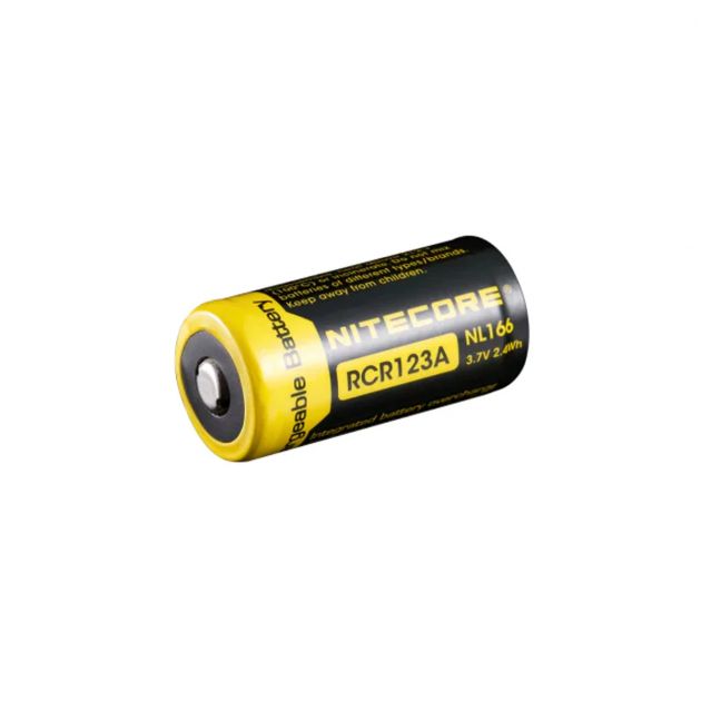 BATERIA RECARREGAVEL NITECORE RCR123A 3.7V