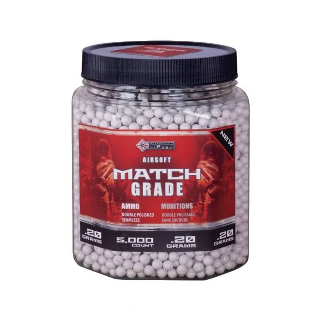 BBS AIRSOFT CROSMAN MATCH GRADE 6MM 5000UN REF. 923535