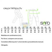 Calca Tática 6 Bolsos Safo Verde Tamanho 42