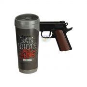 Caneca Cabo Pistola Mug Ban Idiots