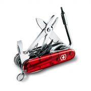 Canivete Cyber Tool Vermelho Transparente - 1.7775.T