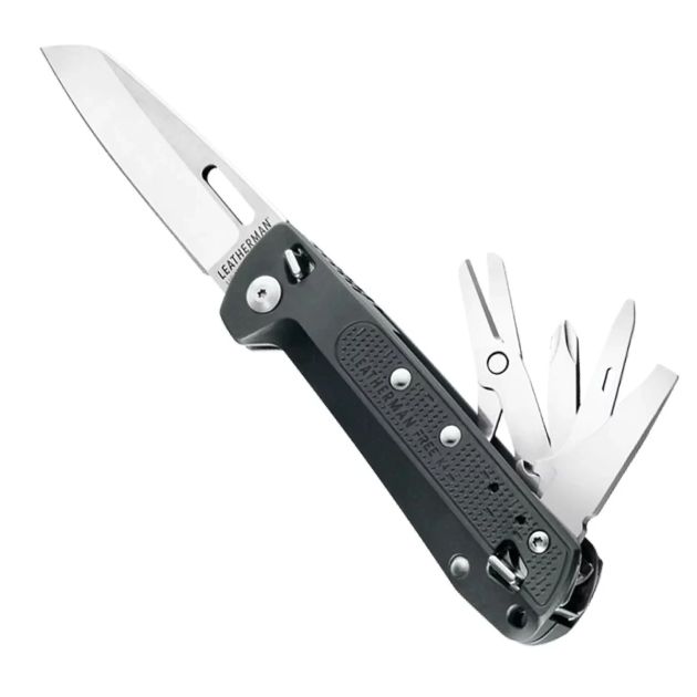 Canivete Multifuncional Leatherman Free K4 Cinza Ref. LT832666