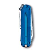 Canivete Victorinox Classic SD Azul Translucido 7 Funções 0.6223.T2G