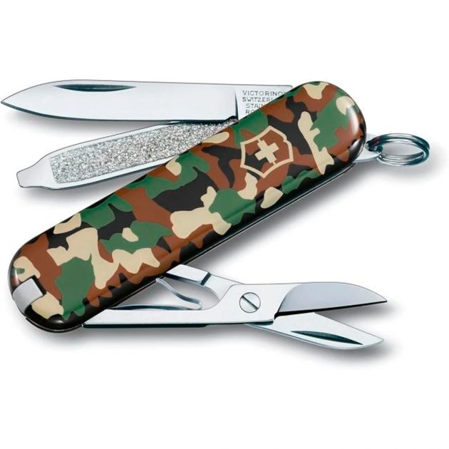 Canivete Victorinox Classic SD Camuflado 7 Funções Ref. 0.6223.942