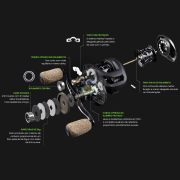 Carretilha Daisen Shotokan RH - Direita