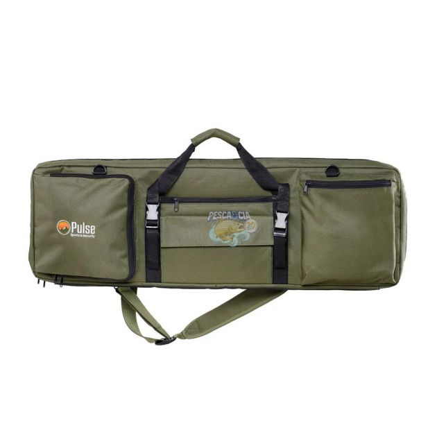 Case Arma Longa Pulse T85v Verde 097 - 82cm x 26cm x 6.5cm