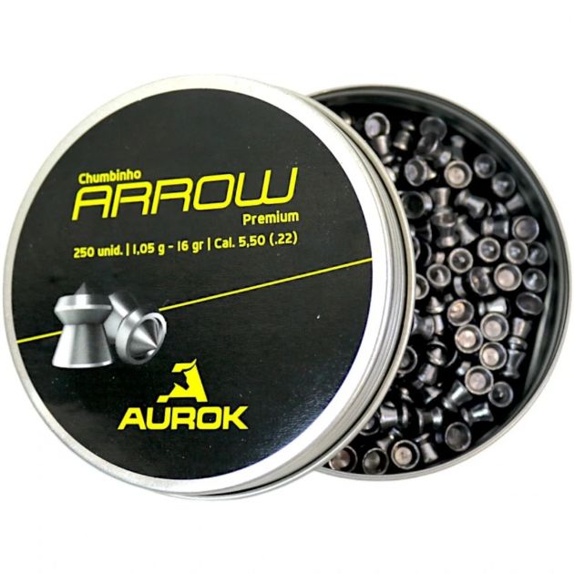 Chumbinho Aurok Arrow 5.5MM 250UND 