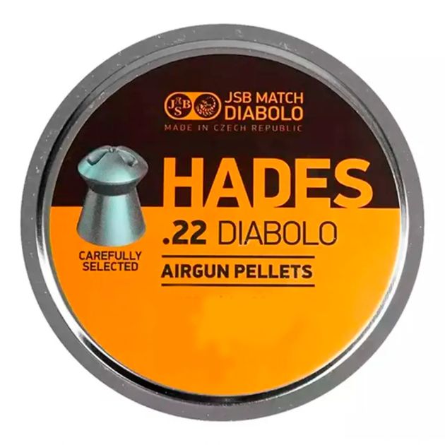 Chumbinho JBS Hades Cal. 5.5MM 15,89 Grains - 250 Unidades 