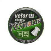 Chumbinho Technogun Vetor Olímpico Cal. 5.5mm - 250 Unidades