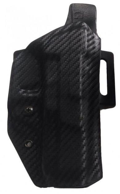 Coldre Externo Magnum Kydex Glock G17/G22 Carbono - Canhoto