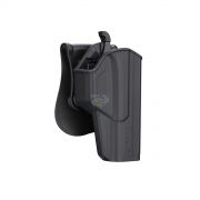 Coldre Externo Cytac Destro Glock G17/22/31 CY-TQG17