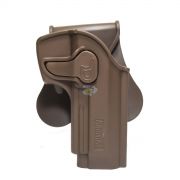 Coldre Externo Destro Amomax Beretta 92, 92FS, M9 - Areia