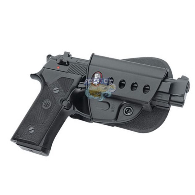 Coldre Externo Fobus BRV Pistola Taurus PT92/100/917 Com trilho