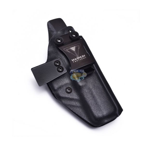 Coldre Interno Magnum Kydex Glock G43x Preto - Destro