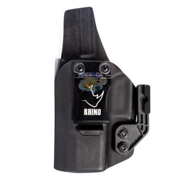 Coldre Rhino Kydex Glock G43X Com Red Dot Canhoto