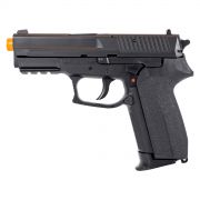 Kit Pistola Airsoft KWC Sig SP2022 CO2 Plástica 6mm + 1 Pacote de Alvo 14x14