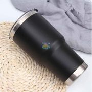 Copo Term Tumbler Qgk Black C/tampa 887ml