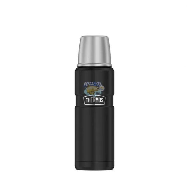 GARRAFA TERMICA THERMOS MAKALU PRETO - 470ML