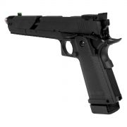 Kit Pistola Airsoft Rossi 1911 Hi-Capa Speed Gbb 6mm + 1 Capa Coldre + 1 Pacote de Alvo