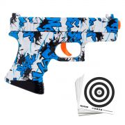 Kit Pistola de Bolinha de Gel Rossi R17 + 01 Pacote de alvos