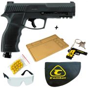 Kit Pistola Umarex T4E TP50 Gen.2 Cal.50 Ref. 2.4066 + Óculos + Capa + Tapete + Chaveiro + Esfera.50