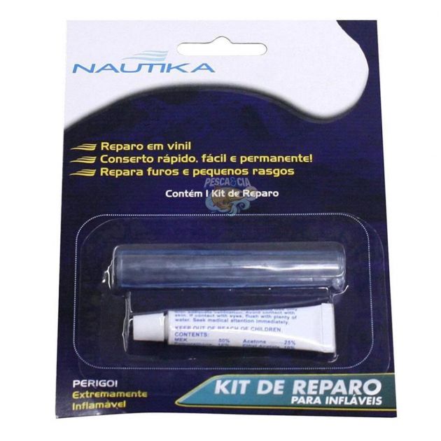 Kit Reparo Inflaveis Adesivos Reforcado NTK