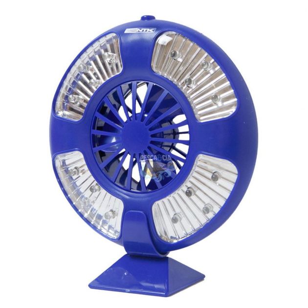 Luminaria E Ventilador Fan Ntk