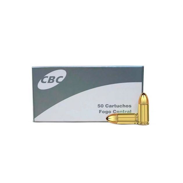 Munição Cbc Cal. 9mm Etog 124gr 