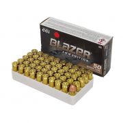 Munição CCI CAL.45AUTO 230GR FMJ Blazer Brass CX C/50UN