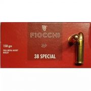 Munição Fiocchi Full Metal Jacket .38SPL FMJ 158gr C/50Un