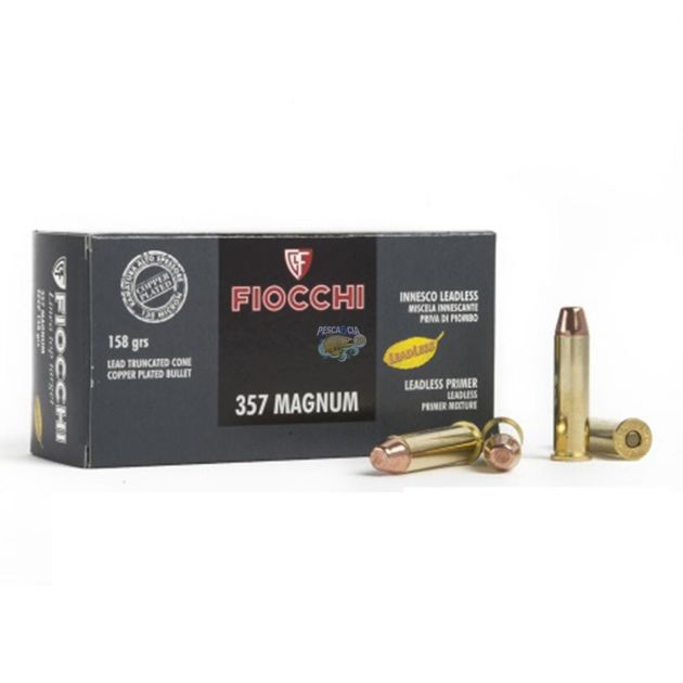 Munição Fiocchi LL TCCP .357Mag 158gr  C/50un