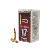 Munição Hornady  V-MAX Cal.17HMR 17gr C/50Un