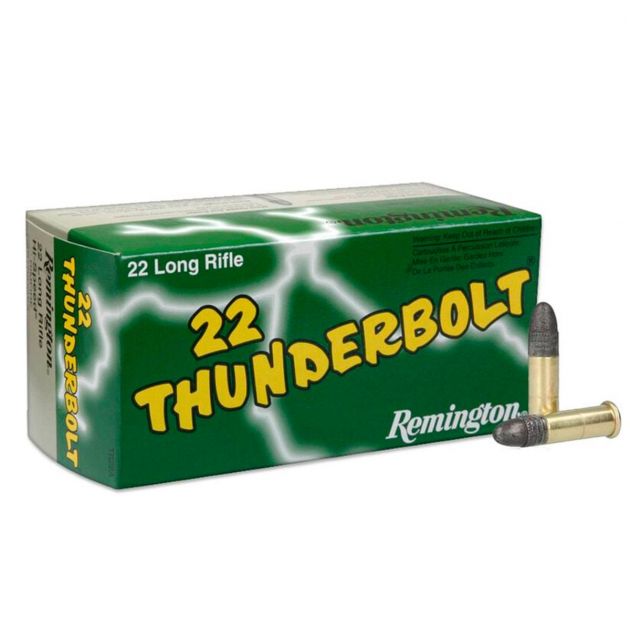 Munição Remington Cal. 22LR Thunderbolt HV 40gr