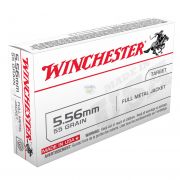 Munição Winchester USA White Box 5.56NATO FMJ 55GR C/20 Unidades - Q3131