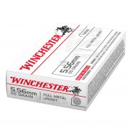 Munição Winchester USA White Box 5.56NATO FMJ 55GR C/20 Unidades - Q3131