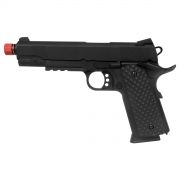 Kit Pistola Airsoft Rossi 1911 Commander GBB 6mm + Capa de Tecido + 01 Pacote de Alvo