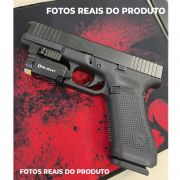 Pistola Glock G17 Gen.5 Cal. 9mm 17 Tiros + Lanterna Olight Baldr Mini C/Laser 