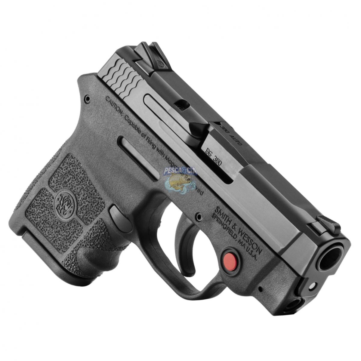 Pistola Smith Wesson M P Bodyguard Crimson Trace C Laser Cal Acp Oxidado Na Pesca Cia