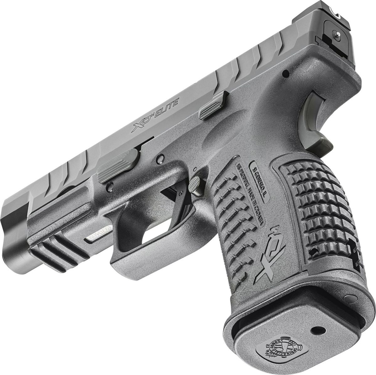 Pistola Springfield Xd M Elite Full Size Cal 9mm 19 Tiros Cano 4 5 Na Pesca And Cia Armas