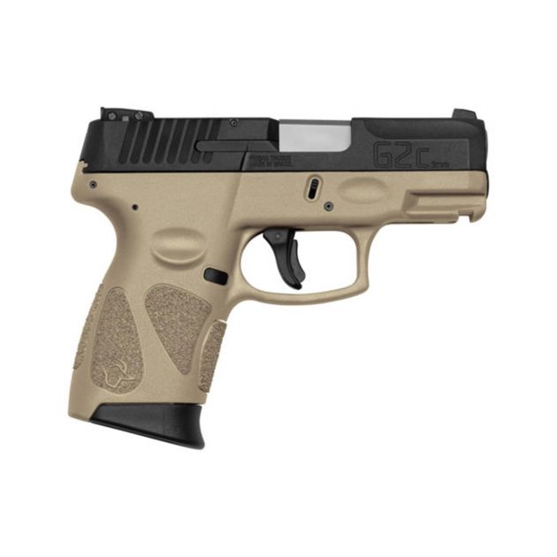 Pistola Taurus G2c Cal. 9mm Bege 12t