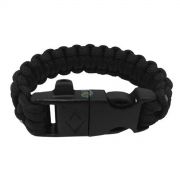 Pulseira Survival Preta M Guepardo Af0301 