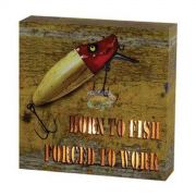 Quadro Decorativo Born To Fish 988905