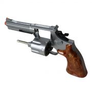 Revólver Airsoft UHC S&W M586 Prata 4" 6mm Gás Ref. UG-134S