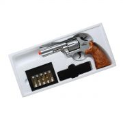 Revólver Airsoft UHC S&W M586 Prata 4" 6mm Gás Ref. UG-134S