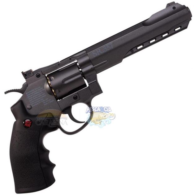 Revolver Crosman Co2 Sr357 Black 4.5mm 920435